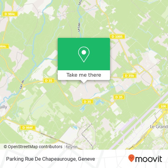 Parking Rue De Chapeaurouge map