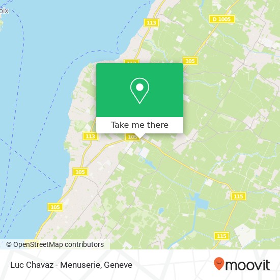 Luc Chavaz - Menuserie map