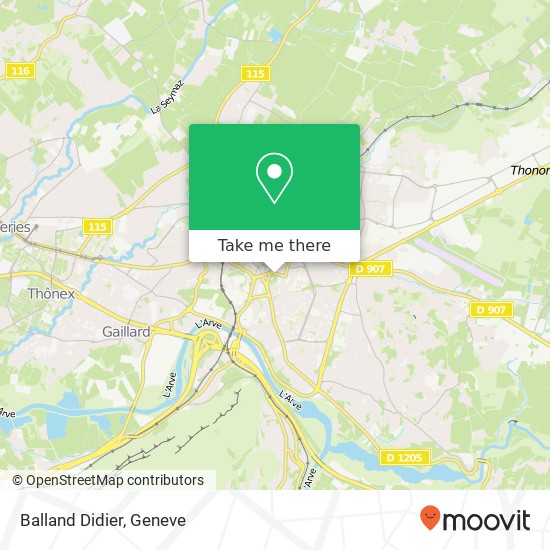 Balland Didier map