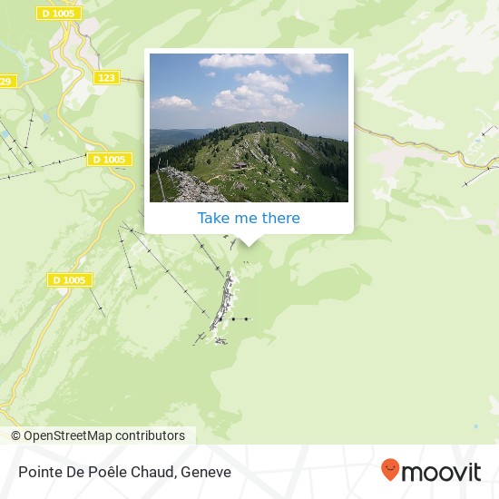 Pointe De Poêle Chaud Karte