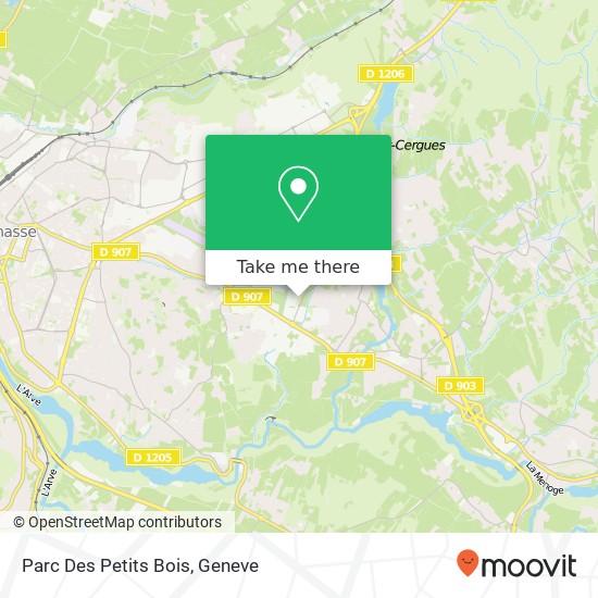 Parc Des Petits Bois map