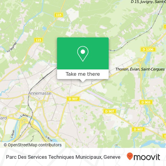 Parc Des Services Techniques Municipaux map