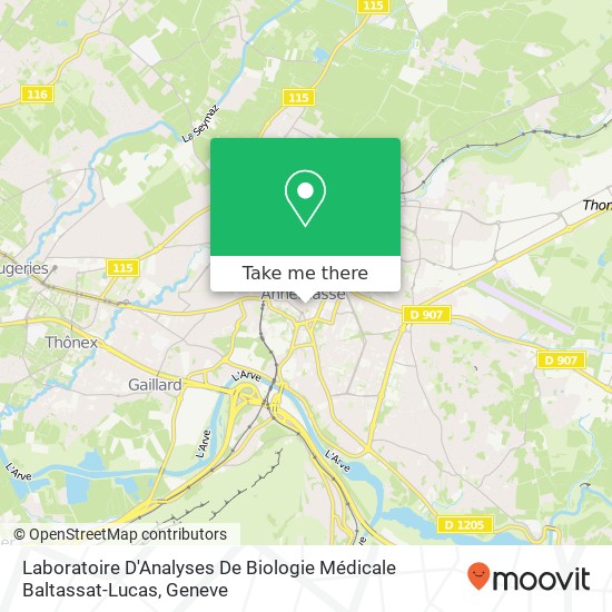 Laboratoire D'Analyses De Biologie Médicale Baltassat-Lucas map