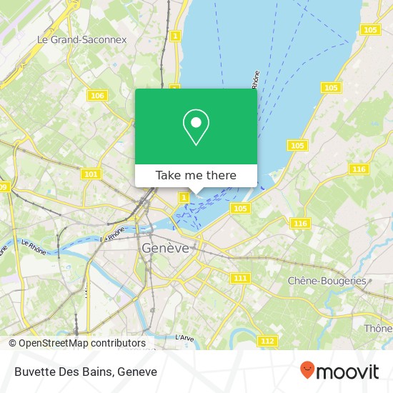 Buvette Des Bains Karte