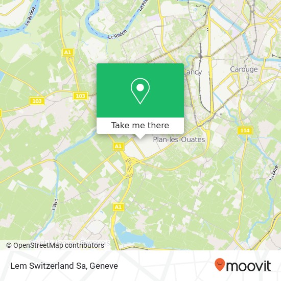 Lem Switzerland Sa map