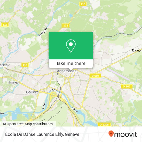 École De Danse Laurence Ehly map