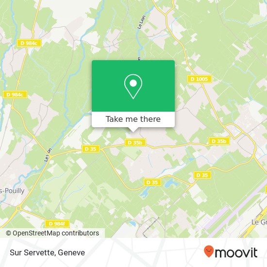 Sur Servette map