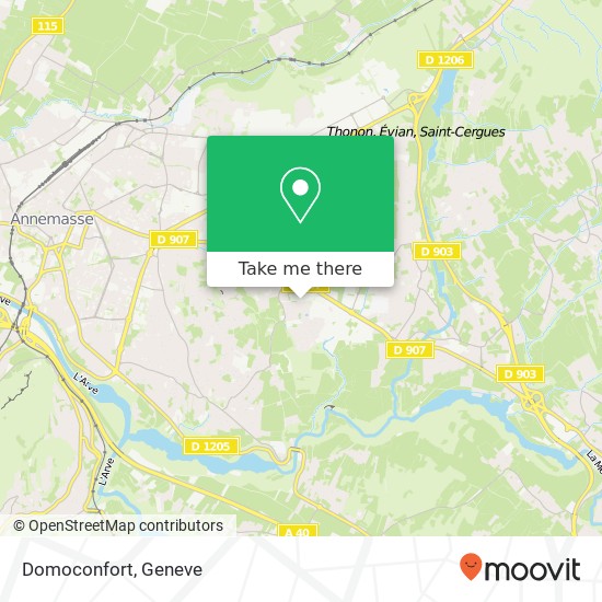Domoconfort map