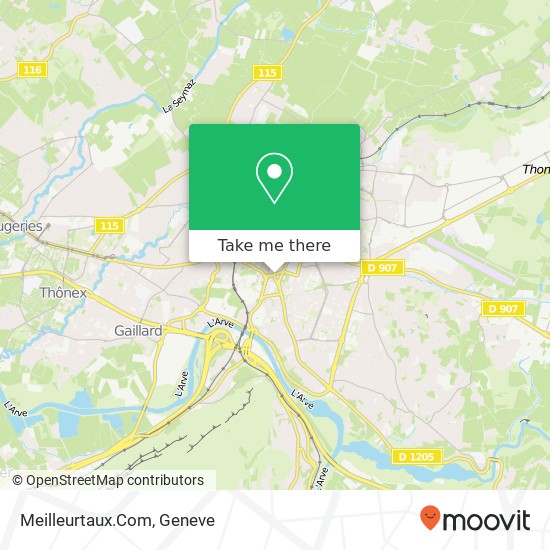 Meilleurtaux.Com map