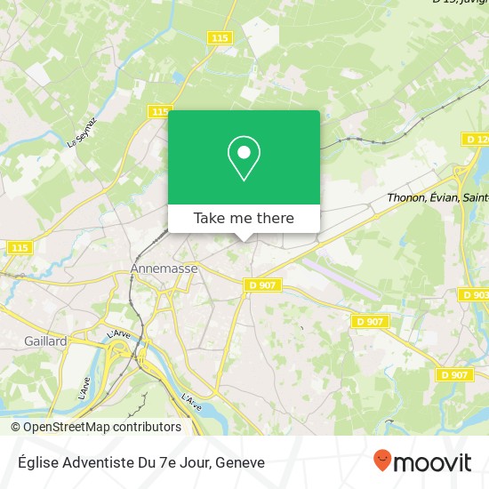 Église Adventiste Du 7e Jour map