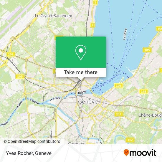 Yves Rocher map