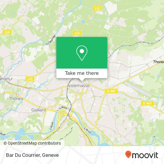 Bar Du Courrier map