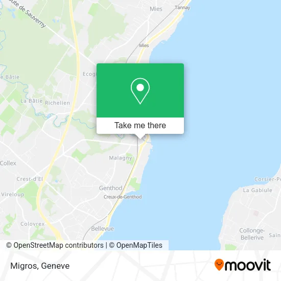 Migros map