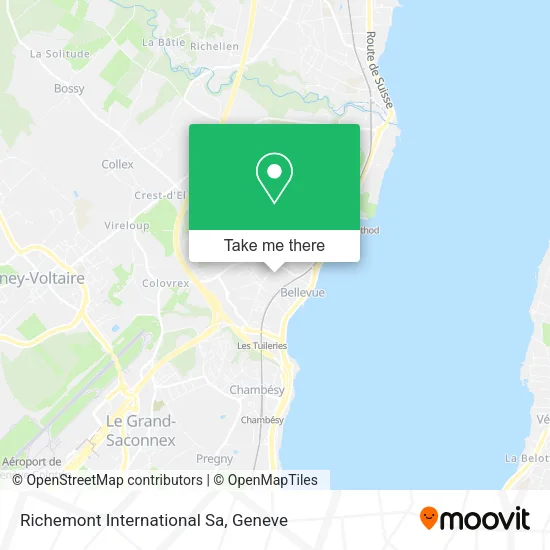 Richemont International Sa map