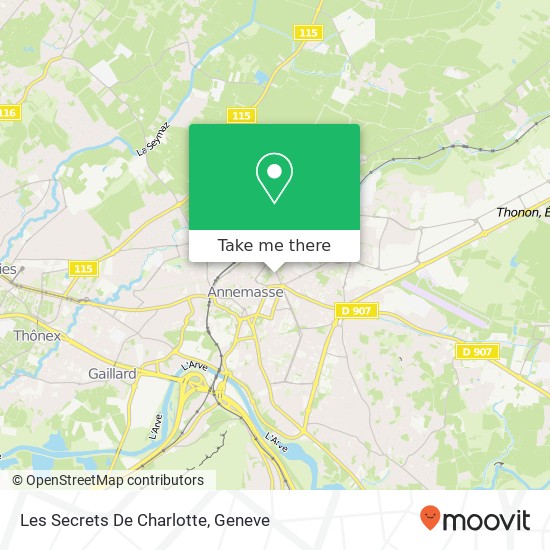 Les Secrets De Charlotte map