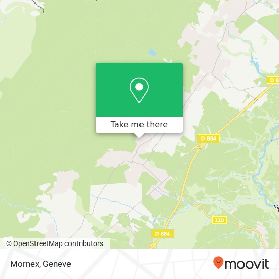 Mornex map