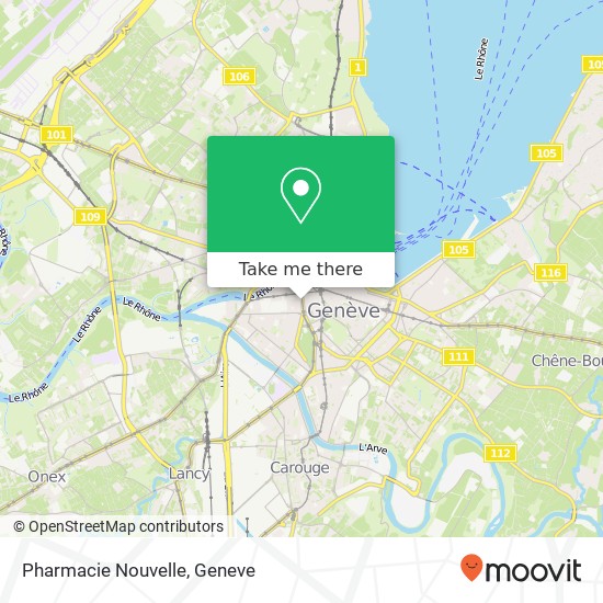 Pharmacie Nouvelle map