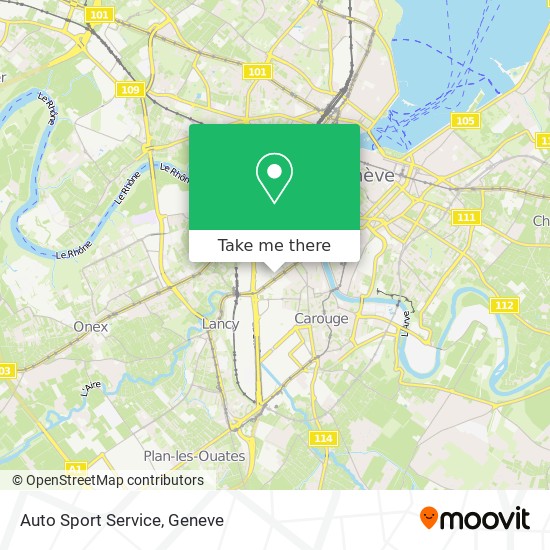 Auto Sport Service Karte