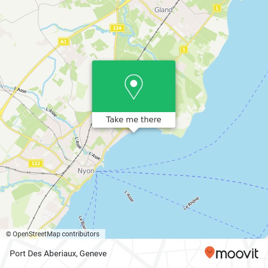 Port Des Aberiaux map