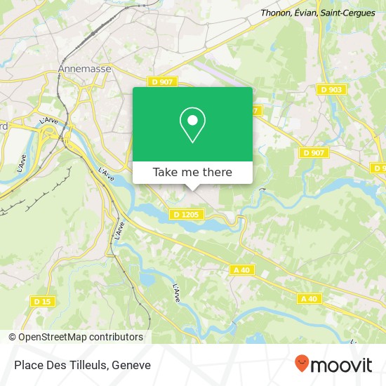Place Des Tilleuls map