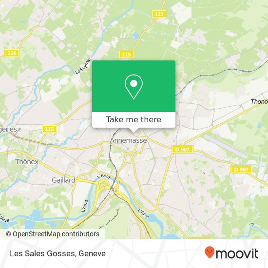 Les Sales Gosses map