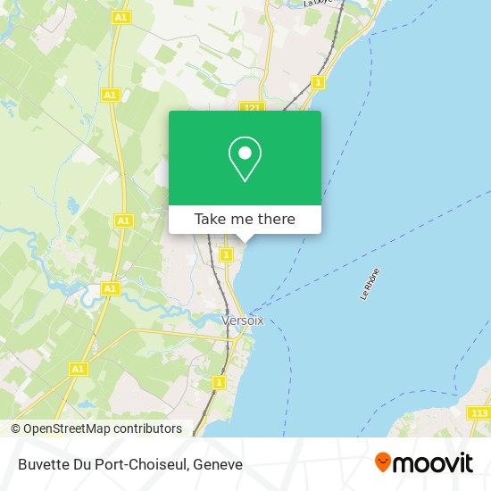 Buvette Du Port-Choiseul Karte