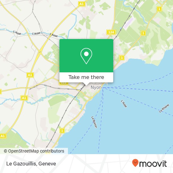 Le Gazouillis map