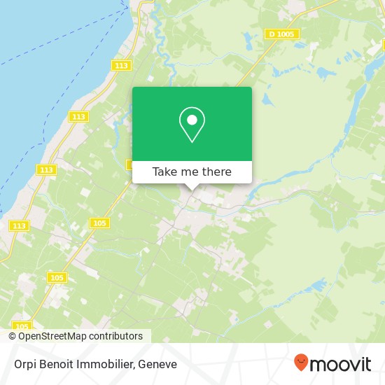 Orpi Benoit Immobilier map