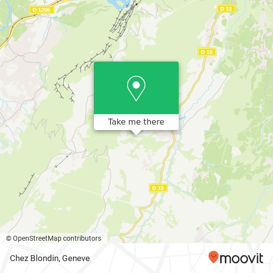 Chez Blondin map