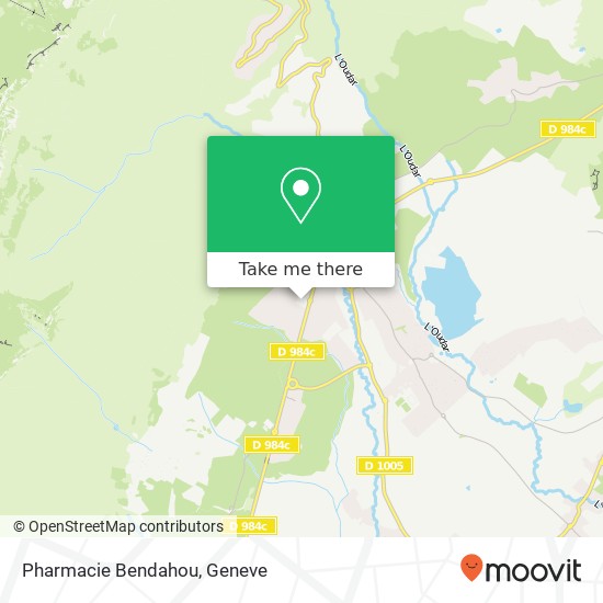 Pharmacie Bendahou Karte