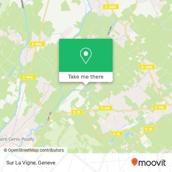 Sur La Vigne map