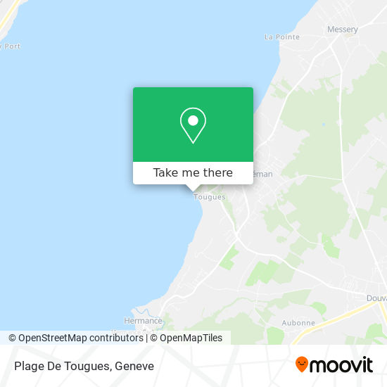 Plage De Tougues map