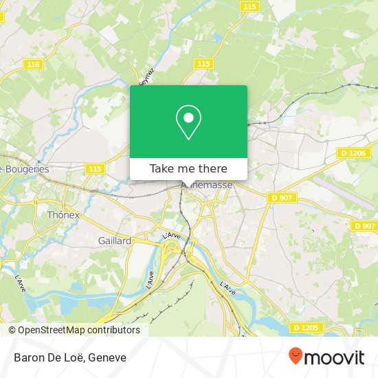 Baron De Loë map