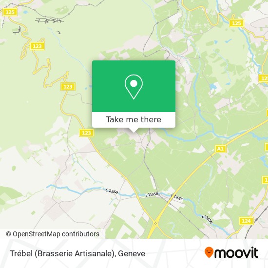 Trébel (Brasserie Artisanale) map