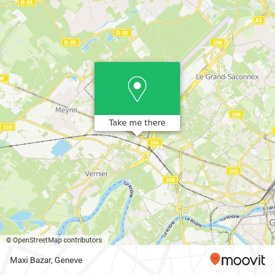 Maxi Bazar map