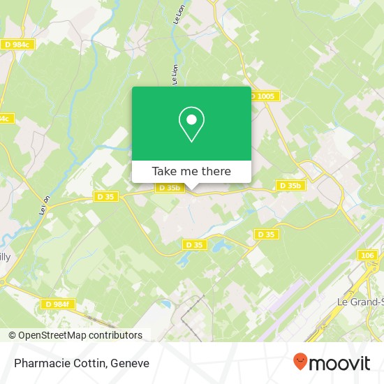 Pharmacie Cottin map