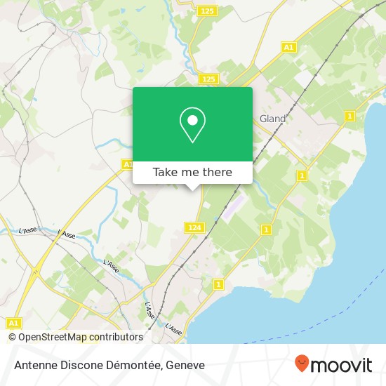 Antenne Discone Démontée map