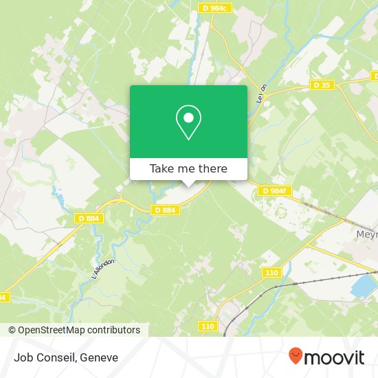 Job Conseil map