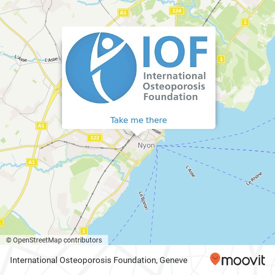 International Osteoporosis Foundation Karte