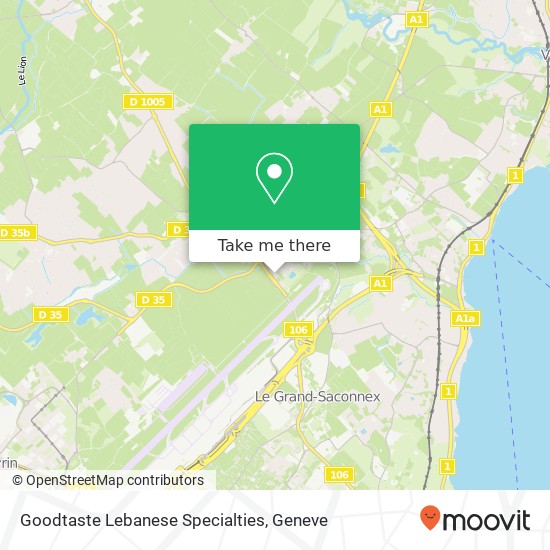 Goodtaste Lebanese Specialties map