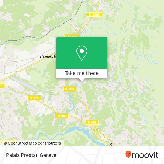 Palais Prestat map