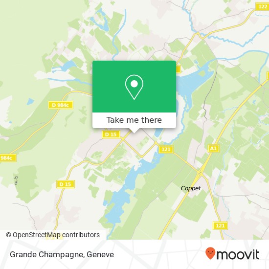 Grande Champagne map