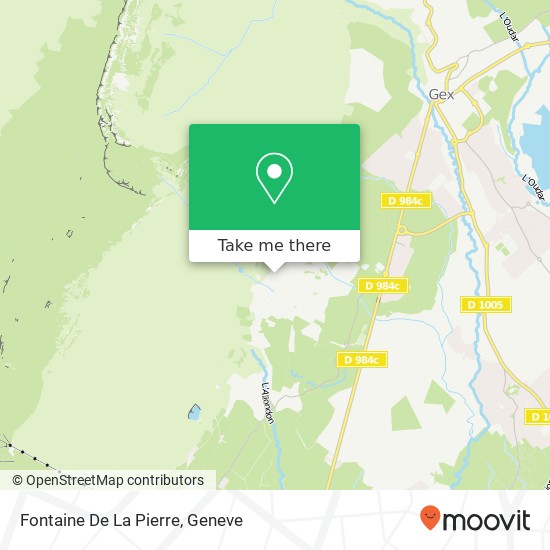 Fontaine De La Pierre map