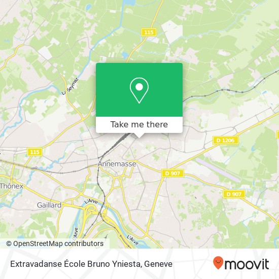 Extravadanse École Bruno Yniesta map