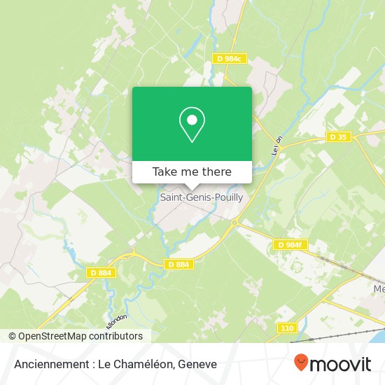 Anciennement : Le Chaméléon map