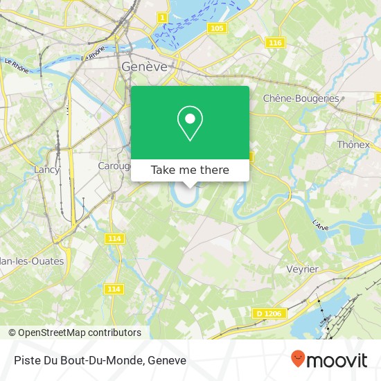 Piste Du Bout-Du-Monde map