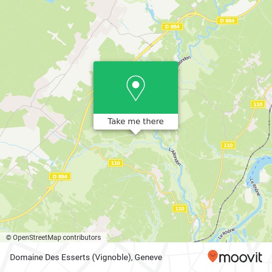 Domaine Des Esserts (Vignoble) map
