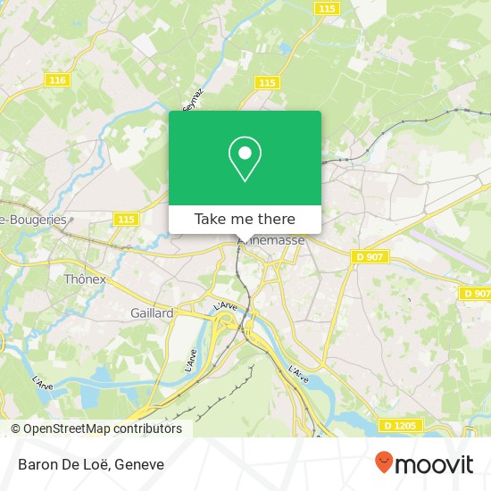 Baron De Loë map