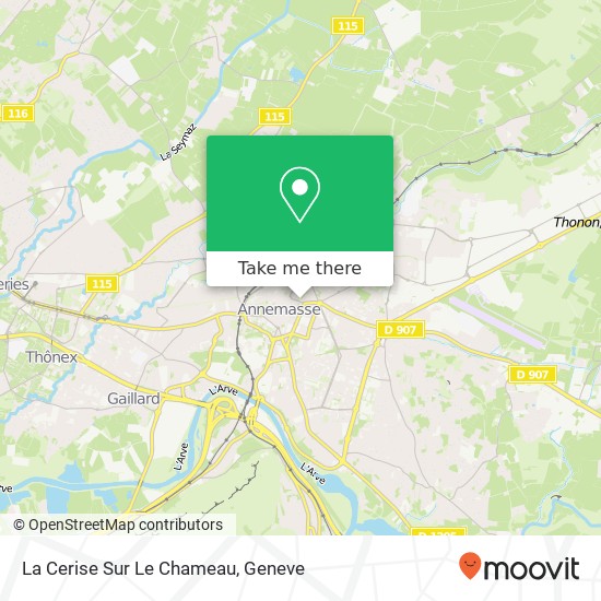 La Cerise Sur Le Chameau map