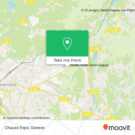 Chauss Expo Karte
